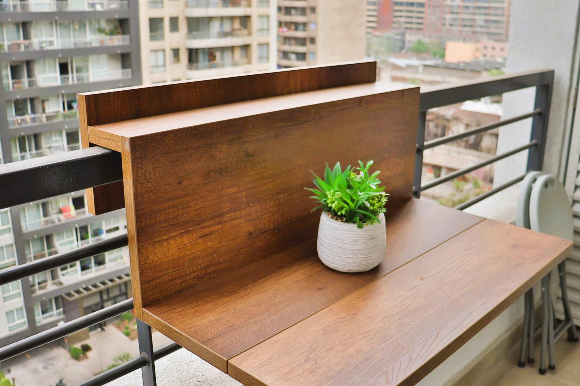 Hom I Moderno Y Amplio 2pax Terraza Santiago