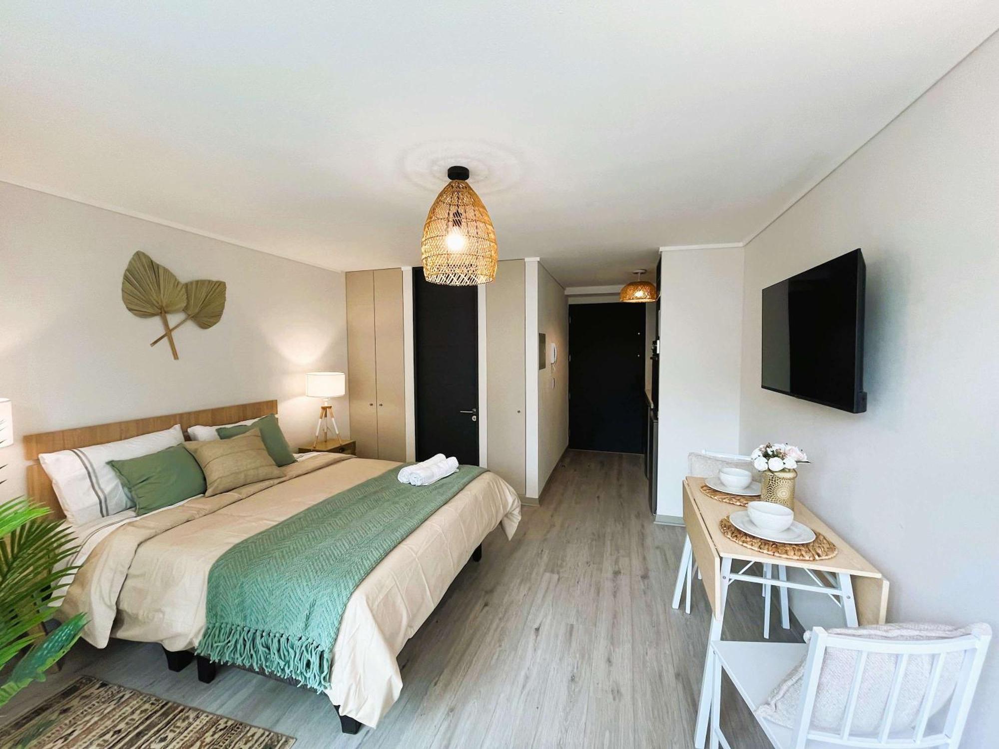 Hom I Moderno Y Amplio 2pax Terraza Apartamento