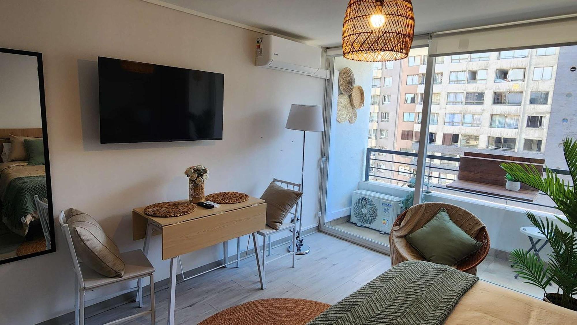 Apartamento Hom I Moderno Y Amplio 2pax Terraza