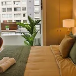 Hom I Moderno Y Amplio Studio 2Pax Terraza Santiago