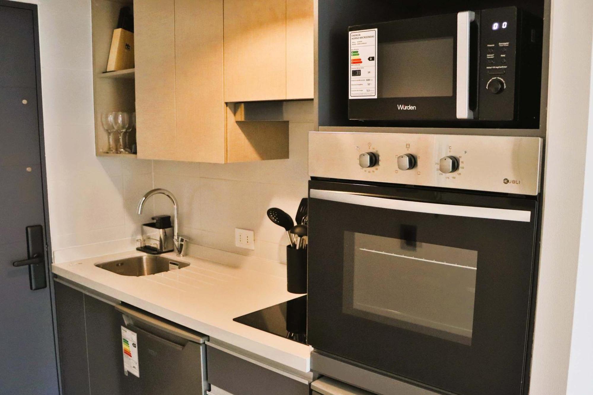 Apartamento Hom I Moderno Y Amplio 2pax Terraza Santiago de Chile