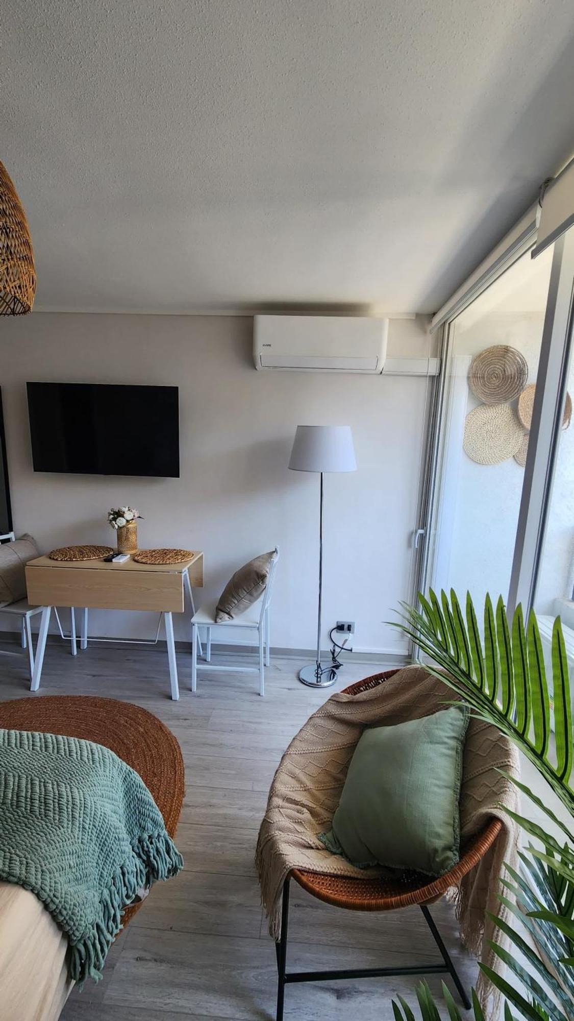 Hom I Moderno Y Amplio 2pax Terraza Apartamento *